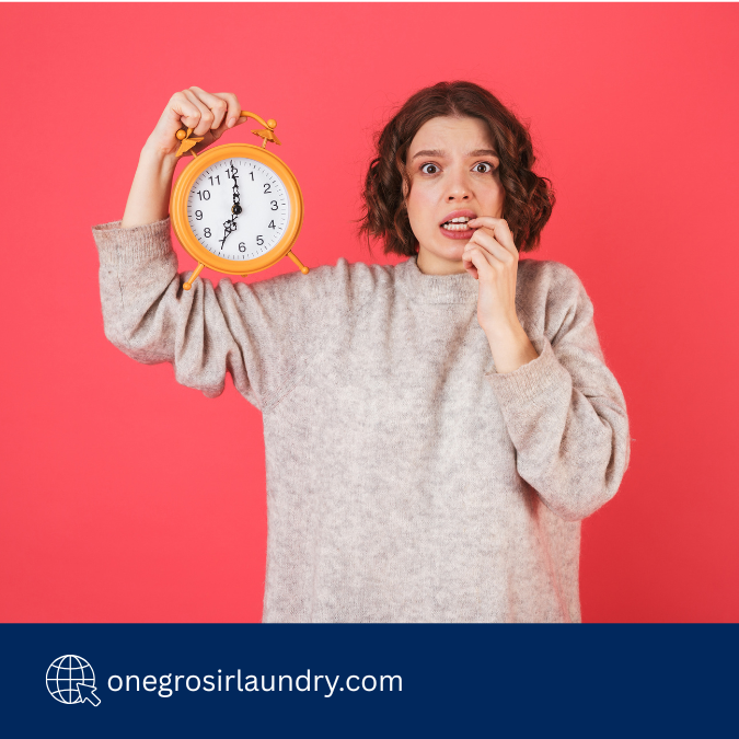 cara mengatasi laundry telat